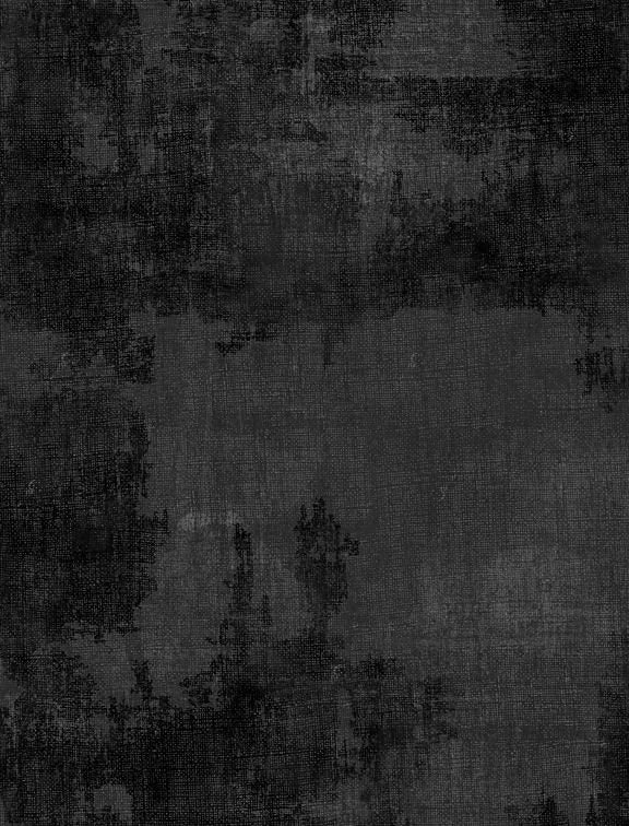 Dry Brush quilting fabric 1077 89205 999 in black and charcoal palette