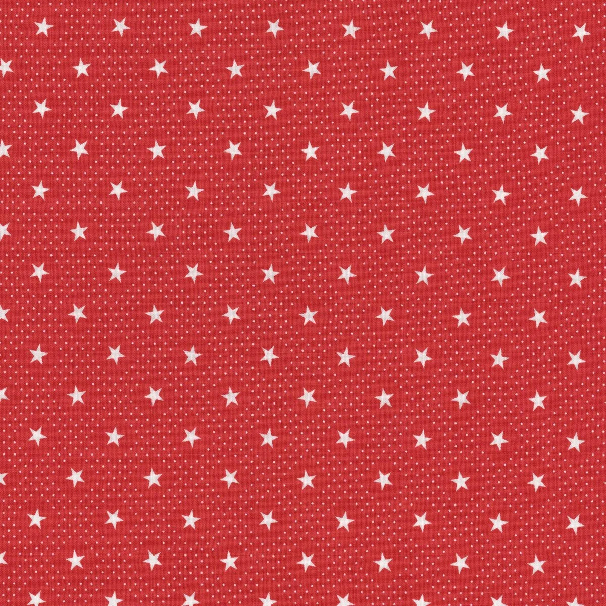 Patriotic quilting fabric 14982 132 in red and pink palette