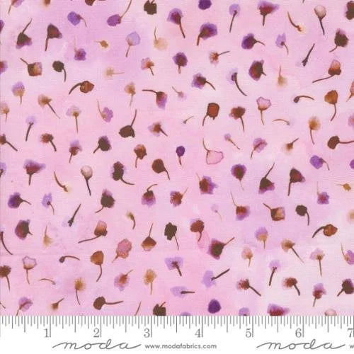 Blooming Lovely quilting fabric 16976 14 in pink palette