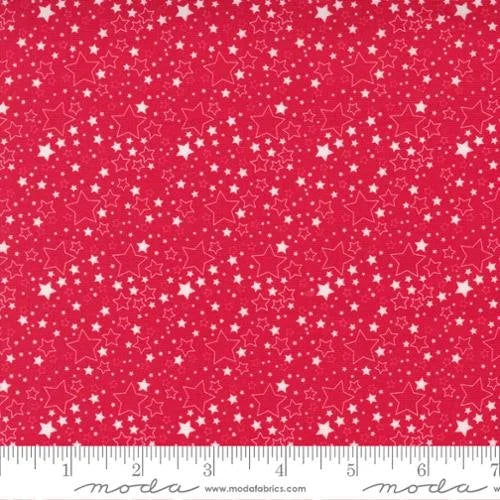 Holiday Essentials Americana quilting fabric 20764 12 in red palette