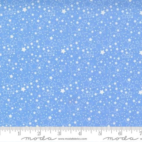 Holiday Essentials Americana quilting fabric 20764 14 in blue palette