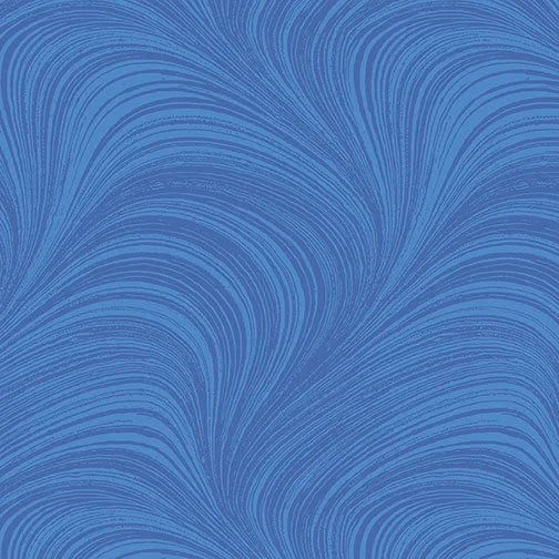 Wave Texture quilting fabric 2966 52 in blue palette
