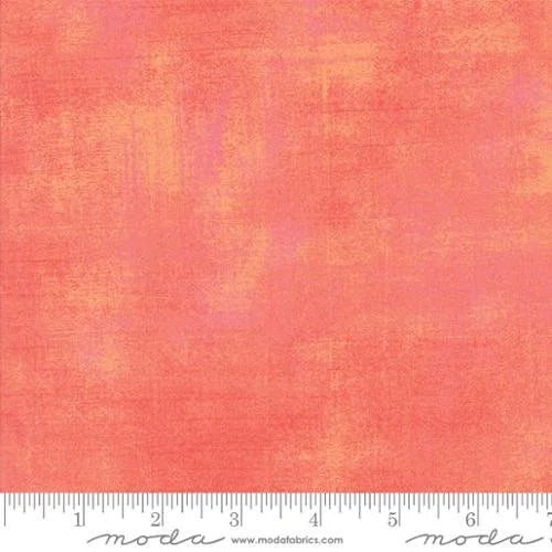 Grunge quilting fabric 30150 323 in red and pink palette with orange accents