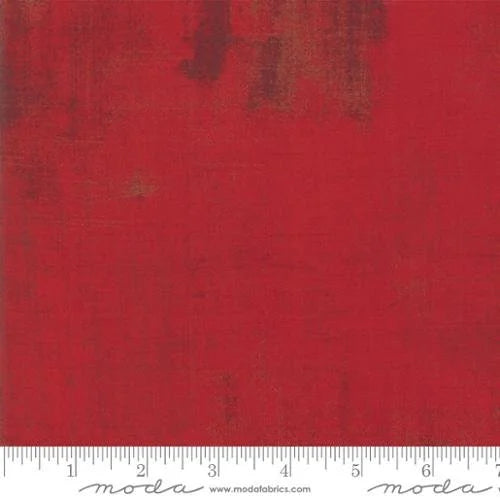 Grunge quilting fabric 30150 508 in red palette