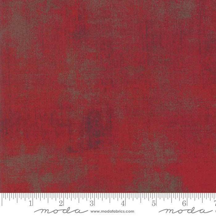 Grunge quilting fabric 30150 82 in burgundy and red palette