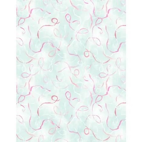 Winged Whisper quilting fabric 3049 15723 731 in white and ivory palette