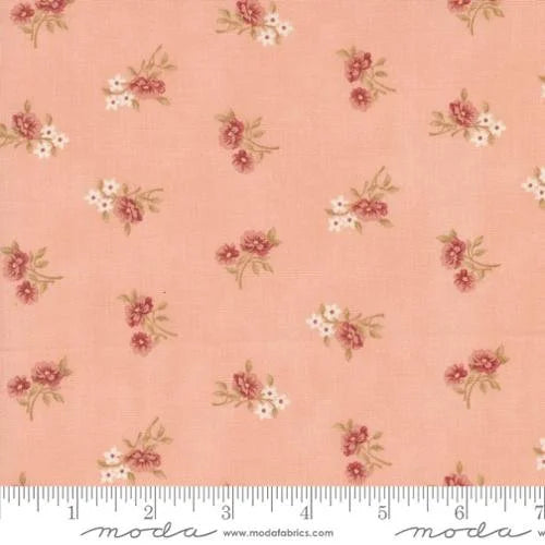 Sandalwood quilting fabric 44385 15 in peach and pink palette