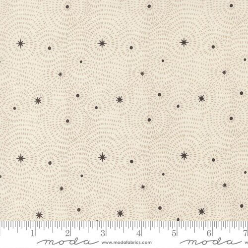 Night Owl quilting fabric 48428 11 in cream palette