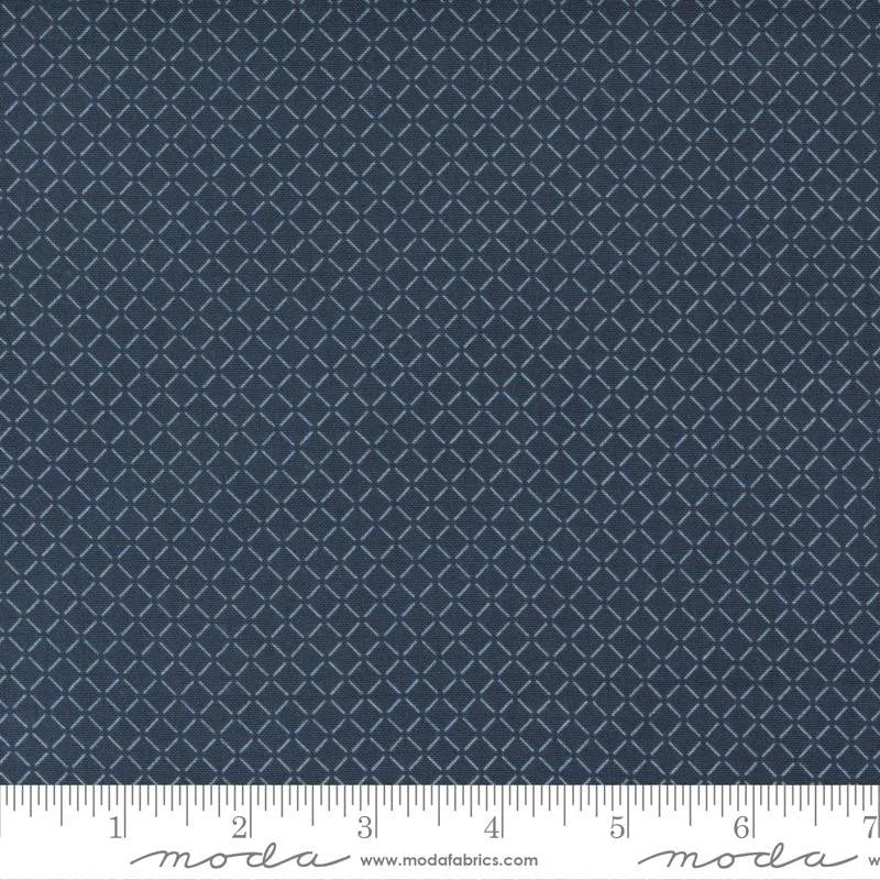 Nantucket Summer quilting fabric 55265 12 in navy palette
