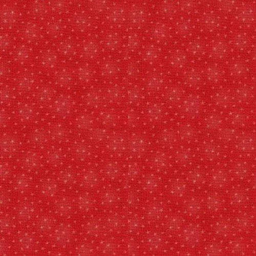 Patriotic quilting fabric 6383 Red in red palette