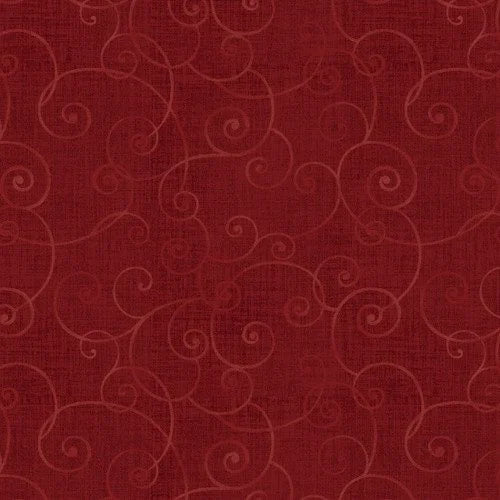 Whimsy Basics quilting fabric 8945 88 in burgundy palette