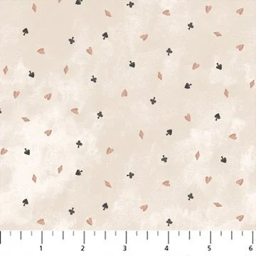 Memories quilting fabric 90394 11 in white and cream palette