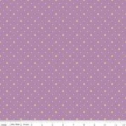 Hello Spring quilting fabric C12966 Lavendar in mauve and pink palette